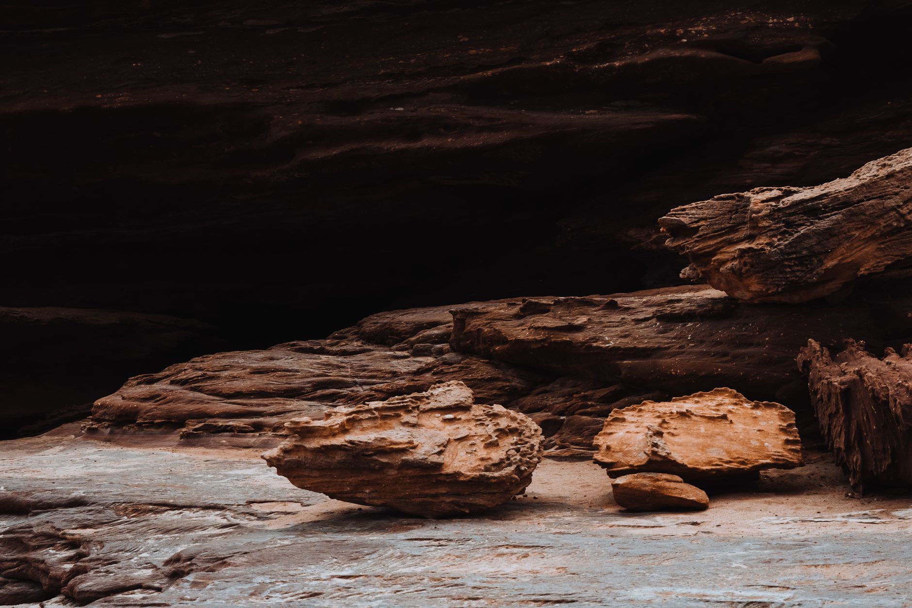 Captivating sandstone rock formations showcasing natural erosion. Ideal for geological interests.